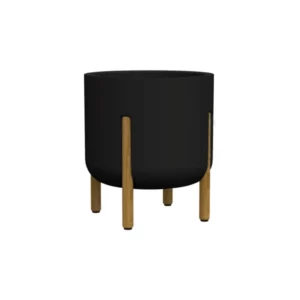 Vaso Cilindrico Decore 33 Chumbo - Imagem 1