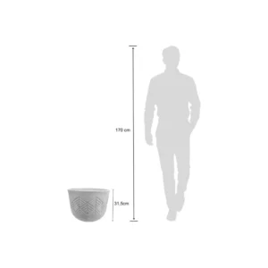 Vaso Tribo Redondo 42 Macchiato - Imagem 4