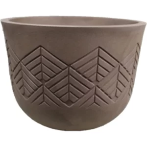 Vaso Tribo Redondo 33 Macchiato - Imagem 1