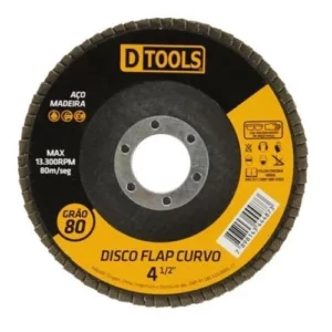 Disco Flap 4,5'' G80 Mister/dtools - Imagem 1