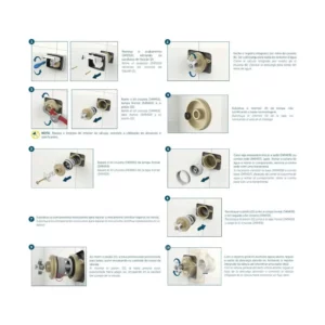 Kit Reparo P/ Valv Desc Hydra Max C/cruzeta Blister Blukit - Imagem 3