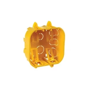 Caixa 4 X 4 Luz P/ Drywall/gesso Acart. Amarela