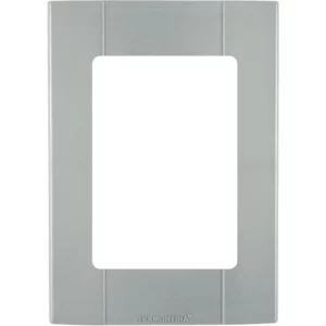 Eletroduto (cinza) Placa P/ 3 Modulos Tramontina