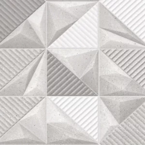 Azulejo 33 X 60 Unique Gray Satiny Retif 57605 Embramaco Cx: 2,34