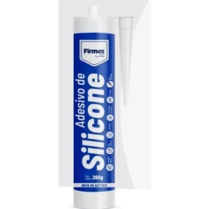 Silicone Acetico Incolor Uso Geral 260g Firmex - Imagem 1