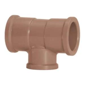 Tee Soldavel Reducao 50 X 32 Mm Amanco - Imagem 1