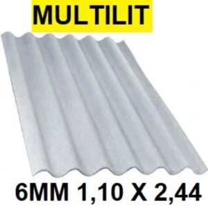 Telha Multilit 6mm 1,10 X 2,44 S/amianto - Imagem 1