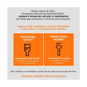 Tinta Suvinil Toque Fosco Branco Neve 3,6l - Imagem 3