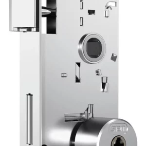 Kit Segurança com 1 Fechadura Tetra e 2 Travas Tetras 1800/21 Inox - Stam - Imagem 5