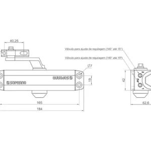 Mola Aerea  03033 F3 Prata Soprano - Imagem 2