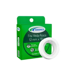Fita Vedarosca 12mm X 10m Amanco - Imagem 1