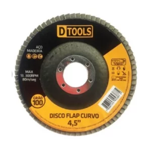 Disco Flap 4,5'' G100 Mister/dtools - Imagem 1