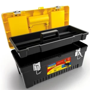 Caixa Plástica para Ferramentas Master 20'' Preta - Imagem 1
