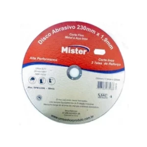 Disco Corte Aco Inox  9 Mister - Imagem 1