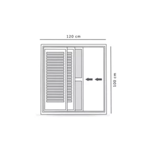 Janela Riobras Aluminiovenz 120x100 A295.1 - Imagem 4