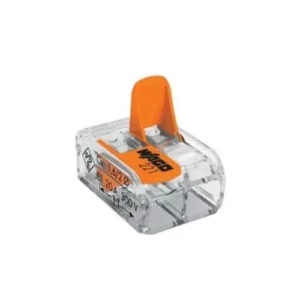 Conector de Emenda 2fios Ate 6mm (3 Unid) Wago - Imagem 1