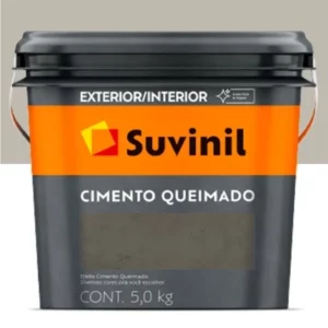 Massa Suvivil Cimento Queimado 5kg Dia Chuva