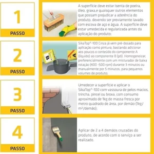 Sikatop 100 4kg - Imagem 4