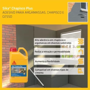 Sika Chapisco Plus 3,6l - Imagem 3