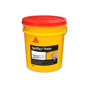 Sika Igolflex Preto 3,6l - Imagem 1