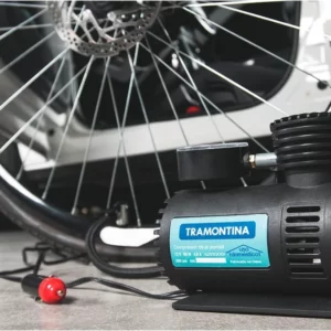 Compressor de Ar Portátil 12v 50w Preto - Imagem 4