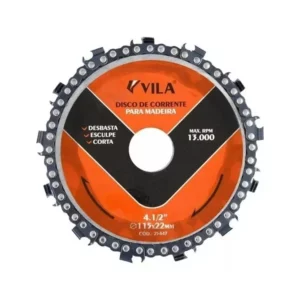 Disco Corrente P/ Madeira 4.1/2" Vila - Imagem 1