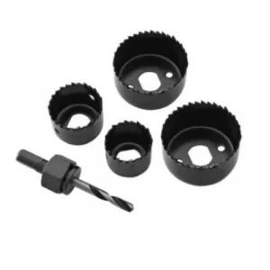 Serra Copo Aco Carb. Kit 5 Pcs Dtools - Imagem 1
