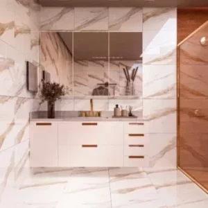 Piso Cejatel 53 X 53 Calacata Lux - Imagem 3