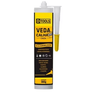 Veda Calha 380g Cinza Dtools - Imagem 1