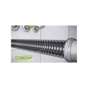 Engate Flexivel Malha de Aco 1,8 Metros - Blukit Dfp - Imagem 5