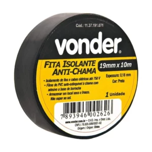 Fita Isolante Vonder 19mm X 10m