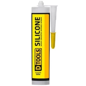 Adesivo Silicone Incolor 260g Dtools - Imagem 1