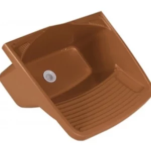 Tanque Plast. 24l P/ Lavar Roupas Cappuccino - Imagem 1