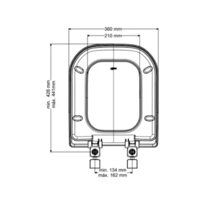 Assento Quadra/axis Soft Close - Branco - Imagem 3