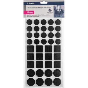 Cj Protetor Adesivo Feltro 40 Pçs