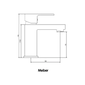 Monoc Lavat Balc 2875 C52 Meber - Imagem 2