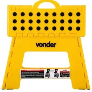 Banqueta Plast Dobr 220mm Amarela Vonder - Imagem 2