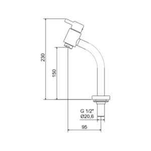 Torn Balc 1202 77 Preto Matte Meber - Imagem 3