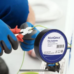 Fita Isolante 19mmx20m Margirius - Imagem 5