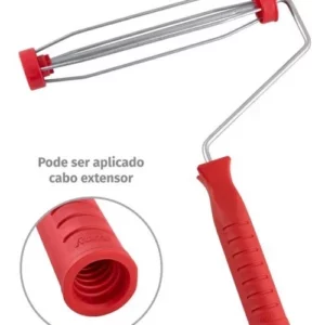 Suporte P/rolo Globo Arame 23cm C/rosca* - Imagem 1