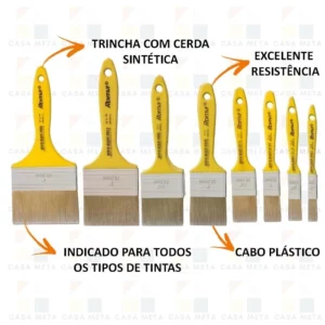 Trincha 313 1'' Roma* - Imagem 1