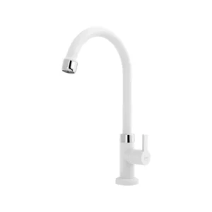 Torn Mesa Longa P/ Cozinha Bica Movel Confort Branca - Imagem 1