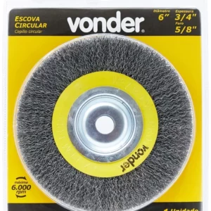 Escova Circular 6" X 3/4" X 5/8", Vonder Vdo2820 - Imagem 1
