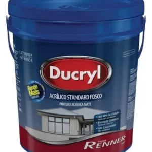 Tinta Acr Ducryl Fosca Tangerina 18lt Renner