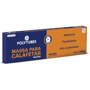 Massa Calafetar Cinza 350gr Pulvitec - Imagem 1