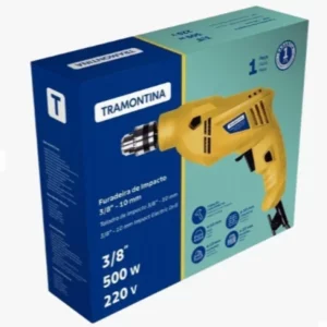 Tramontina Furadeira Imp.3/8 500w 220v Amarela - Imagem 3