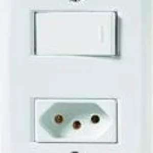 Lux2 1 Int Simples C/ Tomada 57145064 Tramontina (ultima Remessa)