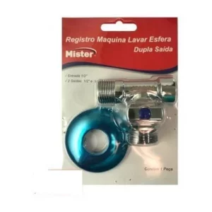 Registro Maquina de Lavar 1/2 e 3/4 (2 Saidas) - Imagem 1