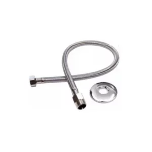 Engate Flexivel Inox 60cm C/ Acabamento