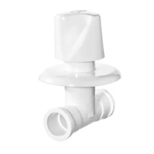 Registro Pressao Sold 25mm Pvc C/ Acabamento 3/4 2866 Herc - Imagem 1